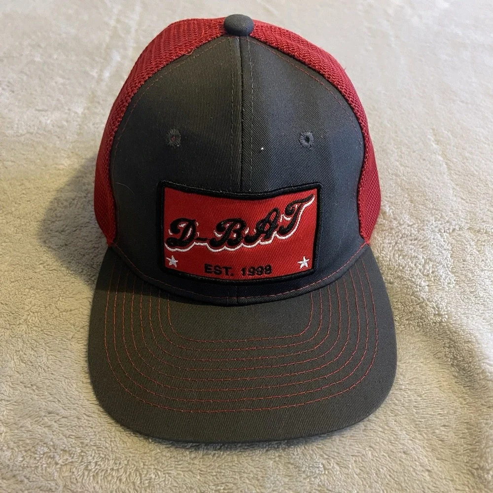 Streetwear Hat Men One Size Gray Cap Snapback Adjustable Trucker Gym Embroidered